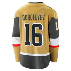 NHL Pavel Dorofeyev Vegas Golden Knights Fanatics Premier Breakaway Player Jersey - Gold