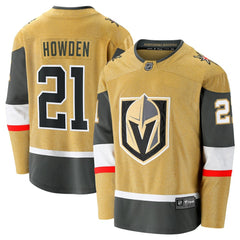 NHL Brett Howden Vegas Golden Knights Fanatics Home Premier Breakaway Player Jersey - Gold