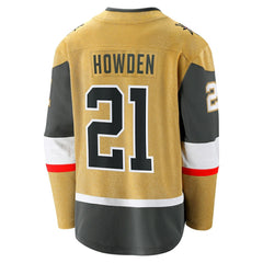 NHL Brett Howden Vegas Golden Knights Fanatics Home Premier Breakaway Player Jersey - Gold
