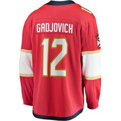 NHL Jonah Gadjovich Florida Panthers Fanatics Premier Breakaway Player Jersey - Red
