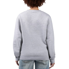 Minnesota Vikings G-III 4Her by Carl Banks Women's Football Logo Graphic Fleece Tri-Blend Pullover Sweatshirt Heather Gray