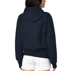 Seattle Seahawks G-III 4Her by Carl Banks Women's Football Logo Fleece Tri-Blend Pullover Hoodie Navy