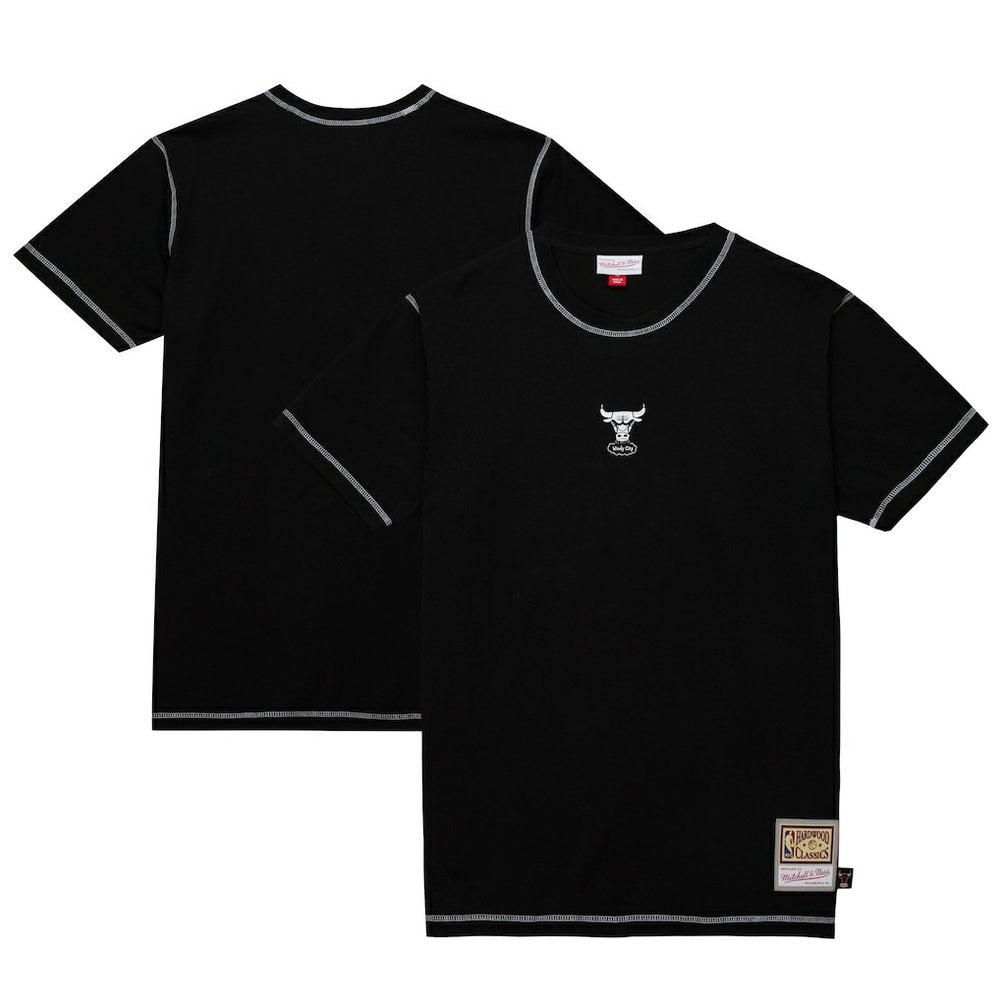 Chicago Bulls Hardwood Classics Contrast 2K Graphic T-Shirt Black