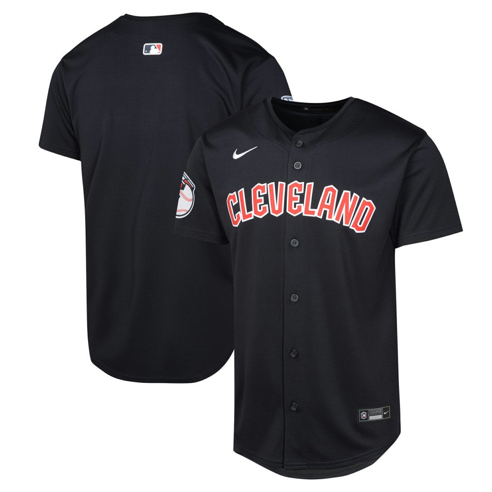 MLB Cleveland Guardians Nike Youth Alternate Limited Jersey - Navy