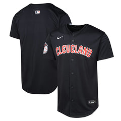 MLB Cleveland Guardians Nike Youth Alternate Limited Jersey - Navy