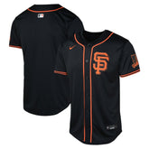 MLB San Francisco Giants Nike Youth Alternate Limited Jersey - Black