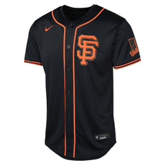 MLB San Francisco Giants Nike Youth Alternate Limited Jersey - Black