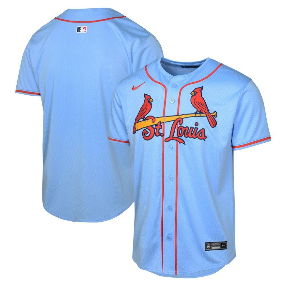 MLB St. Louis Cardinals Nike Youth Alternate Limited Jersey - Light Blue