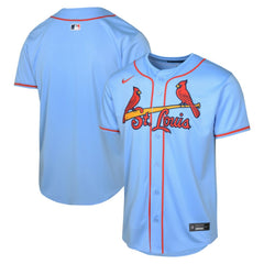 MLB St. Louis Cardinals Nike Youth Alternate Limited Jersey - Light Blue