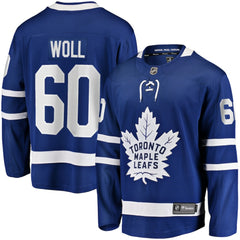 NHL Joseph Woll Toronto Maple Leafs Fanatics Home Premier Breakaway Player Jersey - Blue
