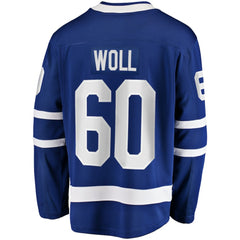 NHL Joseph Woll Toronto Maple Leafs Fanatics Home Premier Breakaway Player Jersey - Blue
