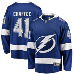 NHL Mitchell Chaffee Tampa Bay Lightning Fanatics Home Premier Breakaway Player Jersey - Blue