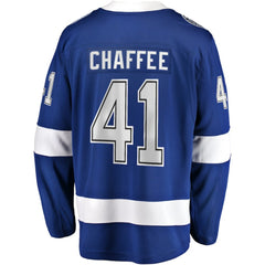 NHL Mitchell Chaffee Tampa Bay Lightning Fanatics Home Premier Breakaway Player Jersey - Blue
