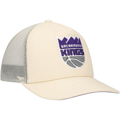 Sacramento Kings Trucker Adjustable Hat Cream