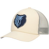 Memphis Grizzlies Trucker Adjustable Hat Cream
