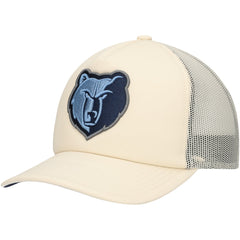 Memphis Grizzlies Trucker Adjustable Hat Cream