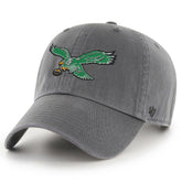 Philadelphia Eagles '47 Clean Up Adjustable Hat Charcoal