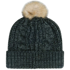 Kansas City Chiefs '47 Women's Meeko Cuffed Knit Hat with Pom Black