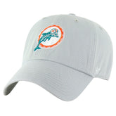 Miami Dolphins '47 Team Clean Up Adjustable Hat Gray