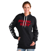 Miami Heat G-III 4Her by Carl Banks Women's Base Coach Pullover Hoodie Black