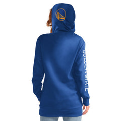 Golden State Warriors G-III 4Her by Carl Banks Women's Base Coach Pullover Hoodie Royal