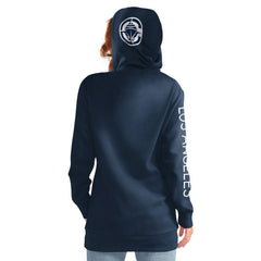 LA Clippers G-III 4Her by Carl Banks Women's Base Coach Pullover Hoodie Navy
