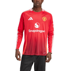 Manchester United 2024/25 Home Long Sleeve Replica Jersey Red sale
