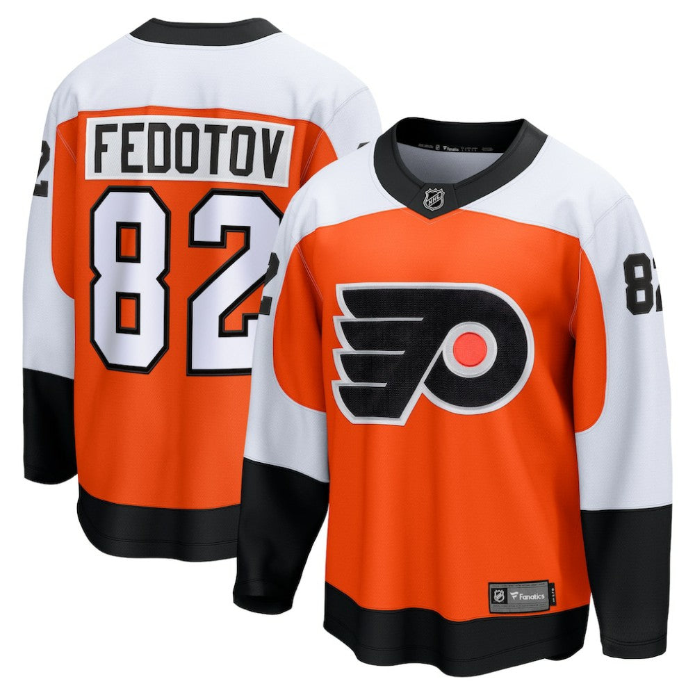 NHL Ivan Fedotov Philadelphia Flyers Fanatics Home Premier Breakaway Player Jersey - Orange