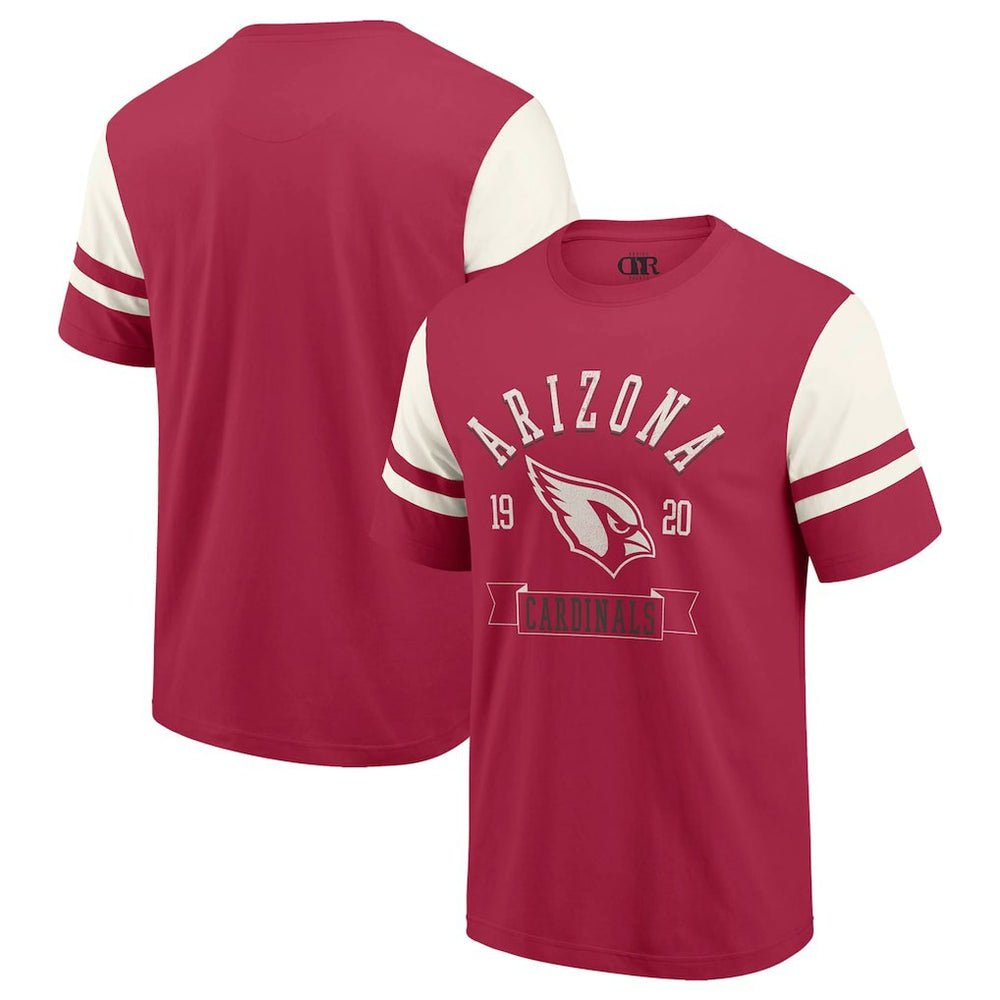 Arizona Cardinals Darius Rucker Collection Football T-Shirt Cardinal