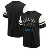 Carolina Panthers Darius Rucker Collection Football T-Shirt Black