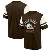 Cleveland Browns Darius Rucker Collection Football T-Shirt Brown