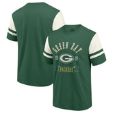 Green Bay Packers Darius Rucker Collection Football T-Shirt Green