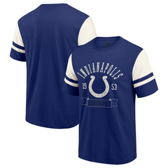 Indianapolis Colts Darius Rucker Collection Football T-Shirt Royal