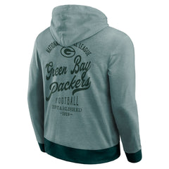 Green Bay Packers Darius Rucker Collection Tonal Knit Pullover Hoodie Green