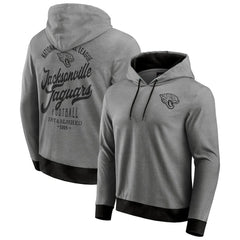 Jacksonville Jaguars Darius Rucker Collection Tonal Knit Pullover Hoodie Black