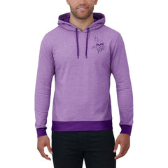 Minnesota Vikings Darius Rucker Collection Tonal Knit Pullover Hoodie Purple
