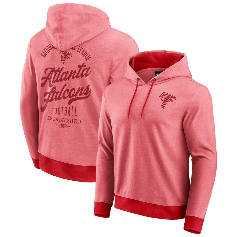 Atlanta Falcons Darius Rucker Collection Tonal Knit Pullover Hoodie Red