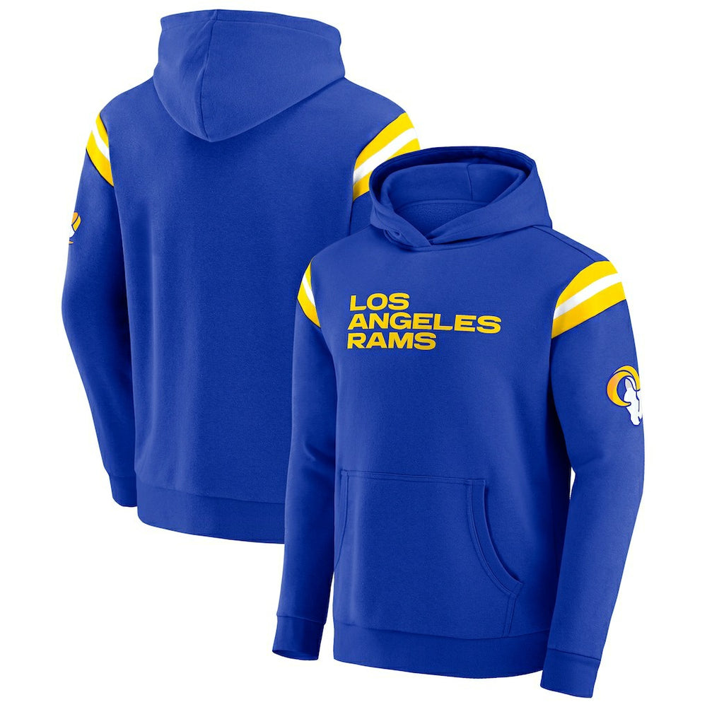 Los Angeles Rams Darius Rucker Collection Football Washed Pullover Hoodie Royal