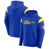 Los Angeles Rams Darius Rucker Collection Football Washed Pullover Hoodie Royal