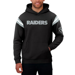 Las Vegas Raiders Darius Rucker Collection Football Washed Pullover Hoodie Black