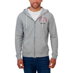 Arizona Cardinals Darius Rucker Collection Vintage Stripe Full-Zip Hoodie Heather Gray