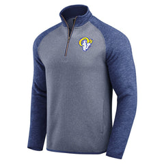 Los Angeles Rams Darius Rucker Collection Tonal Quarter-Zip Jacket Blue