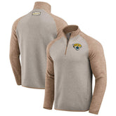 Jacksonville Jaguars Darius Rucker Collection Tonal Quarter-Zip Jacket Tan