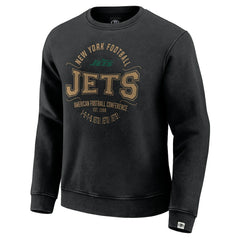 New York Jets Darius Rucker Collection Vintage Pullover Sweatshirt Black