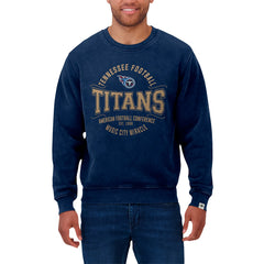 Tennessee Titans Darius Rucker Collection Vintage Pullover Sweatshirt Navy