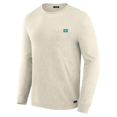 Miami Dolphins J. Palmer In-The-Pocket Long Sleeve T-Shirt Cream