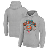 Miami Dolphins Starter 80s Retro Pullover Hoodie Heather Gray