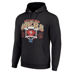 San Francisco 49ers Starter 80s Retro Pullover Hoodie Black