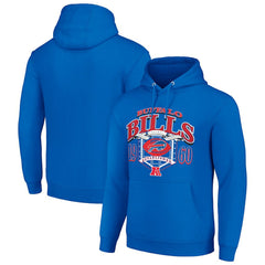 Buffalo Bills Starter 80s Retro Pullover Hoodie Royal