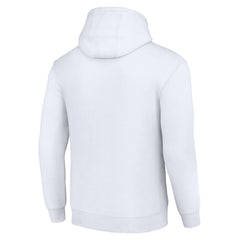 Detroit Lions Starter 80s Retro Pullover Hoodie White